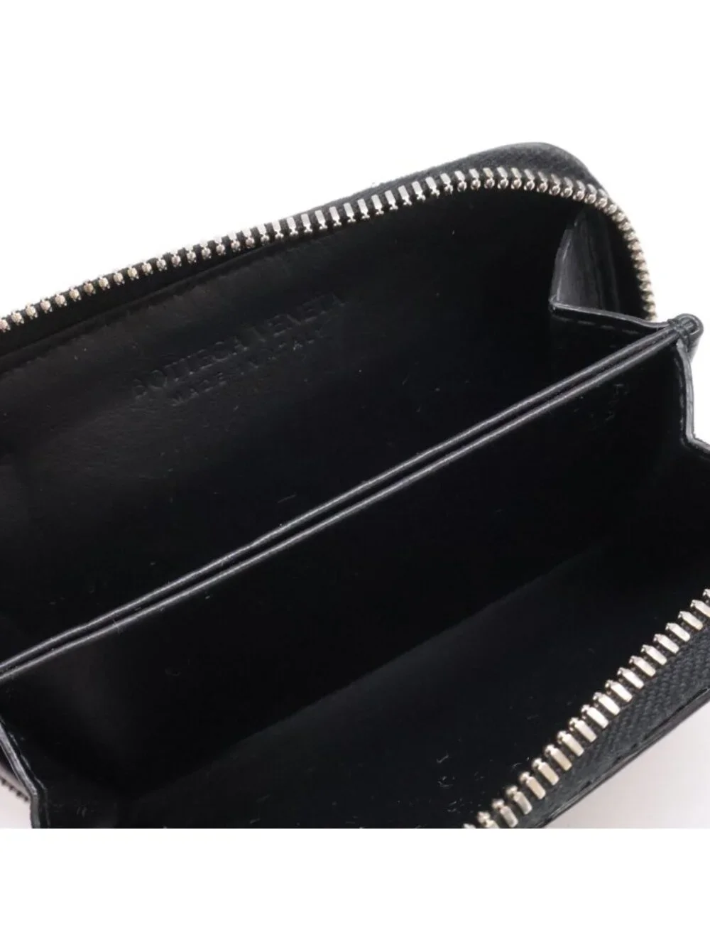 Bottega Veneta Intrecciato Leather Zip Around